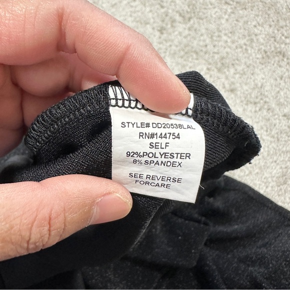 SOLD | Dressed in Lala Casual Luxe Midi Dress in Black Disco Sparkle Boxy S - Picture 14 of 16